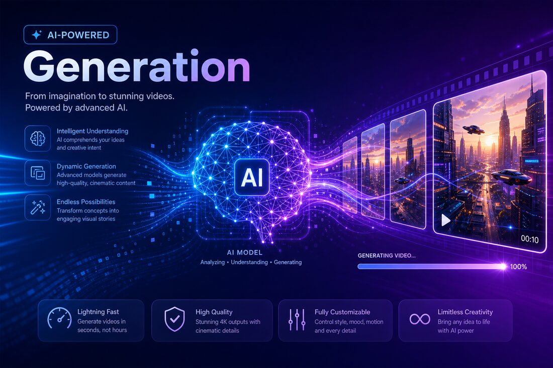 VideoAii analysing a still image to generate motion
